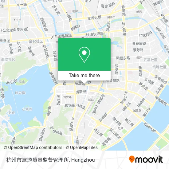 杭州市旅游质量监督管理所 map