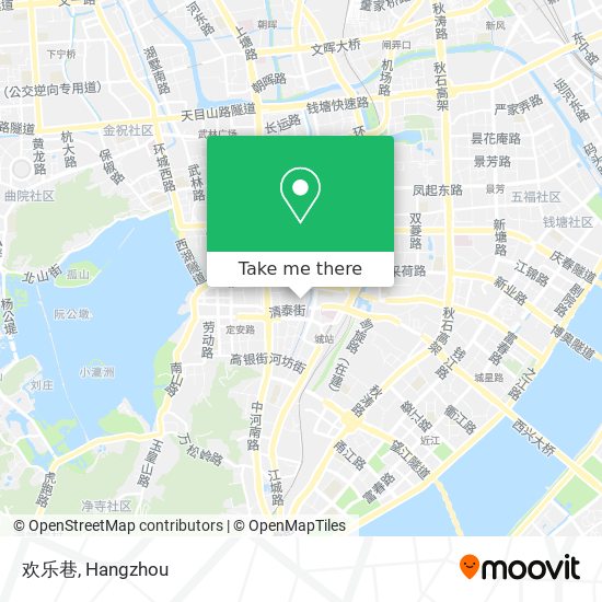 欢乐巷 map