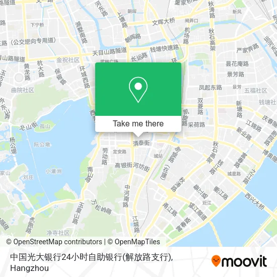 中国光大银行24小时自助银行(解放路支行) map