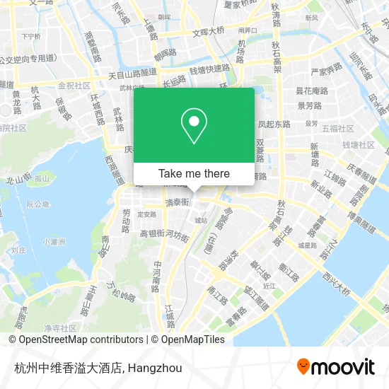 杭州中维香溢大酒店 map
