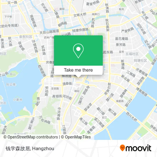 钱学森故居 map