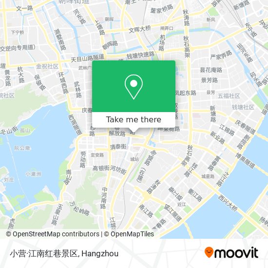 小营·江南红巷景区 map