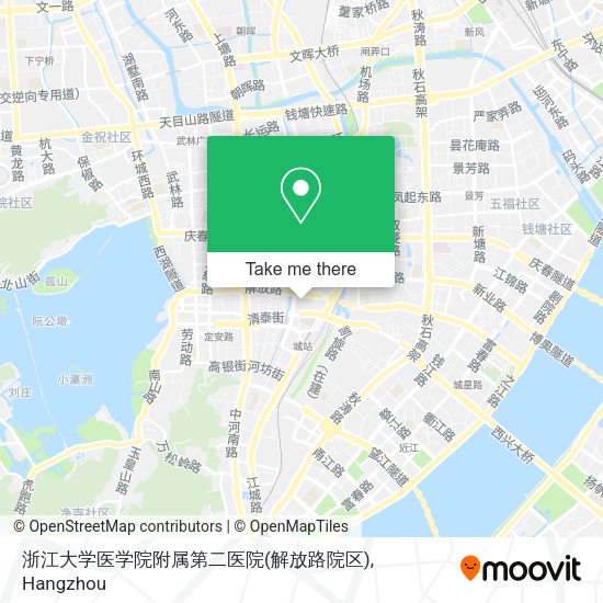 浙江大学医学院附属第二医院(解放路院区) map