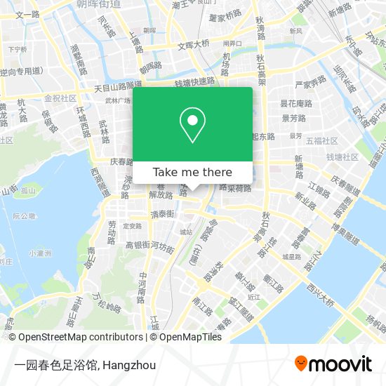 一园春色足浴馆 map