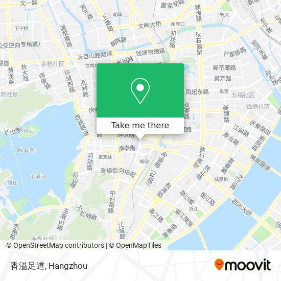 香溢足道 map
