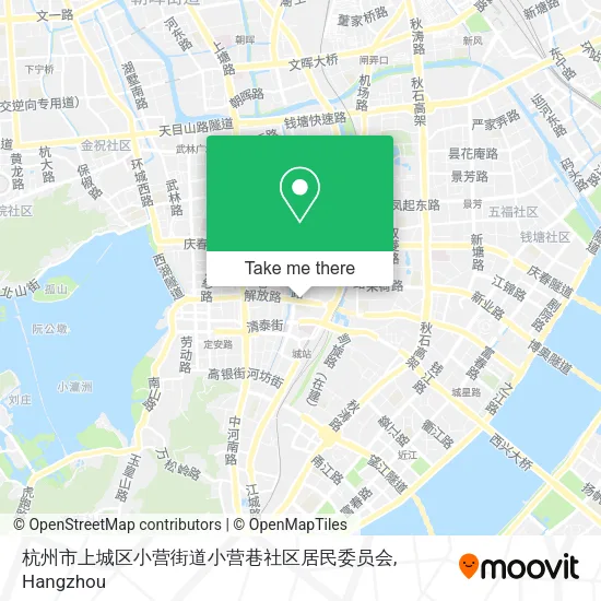 杭州市上城区小营街道小营巷社区居民委员会 map