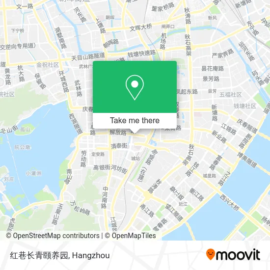 红巷长青颐养园 map