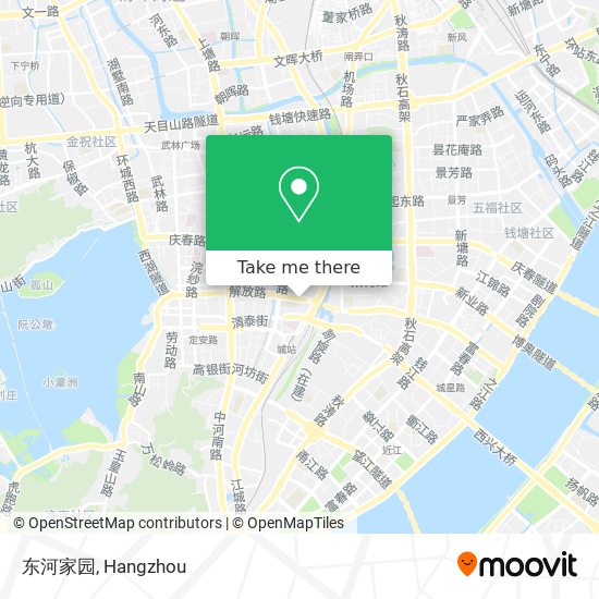 东河家园 map