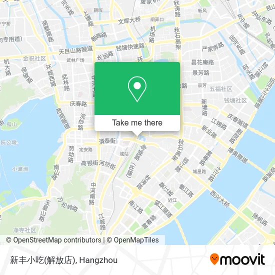 新丰小吃(解放店) map