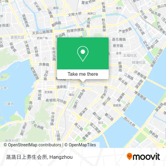 蒸蒸日上养生会所 map