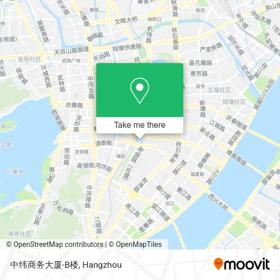 中纬商务大厦-B楼 map