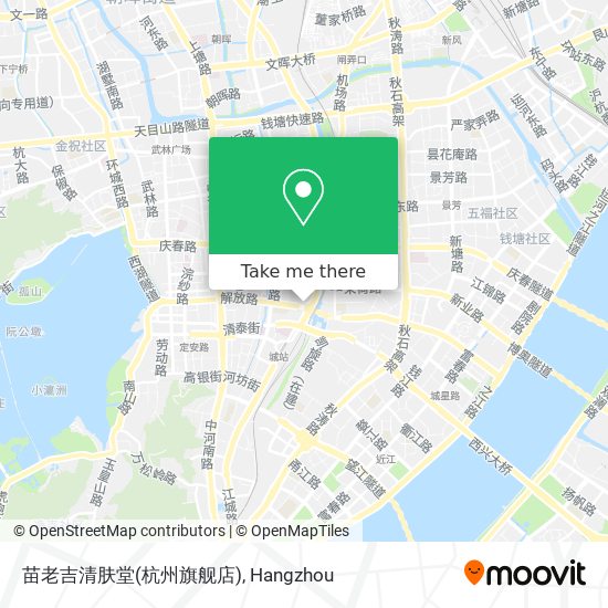 苗老吉清肤堂(杭州旗舰店) map