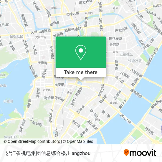 浙江省机电集团信息综合楼 map
