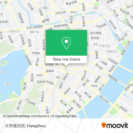 大学路社区 map
