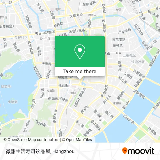 微甜生活寿司饮品屋 map