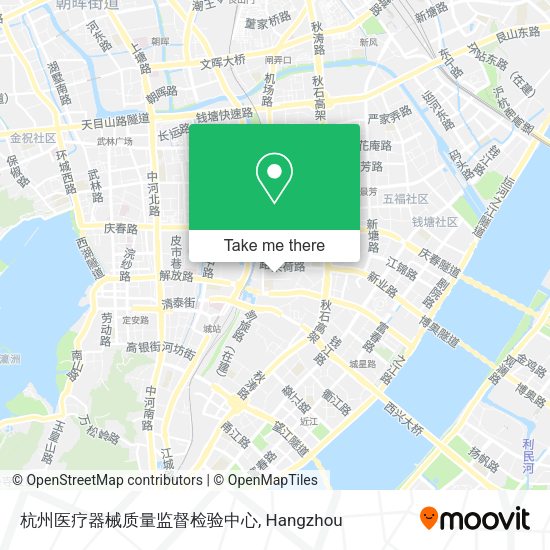 杭州医疗器械质量监督检验中心 map
