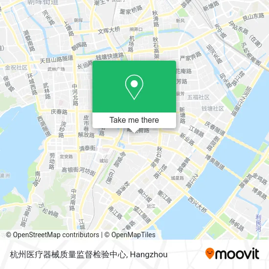 杭州医疗器械质量监督检验中心 map
