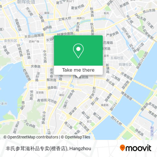丰氏参茸滋补品专卖(檀香店) map