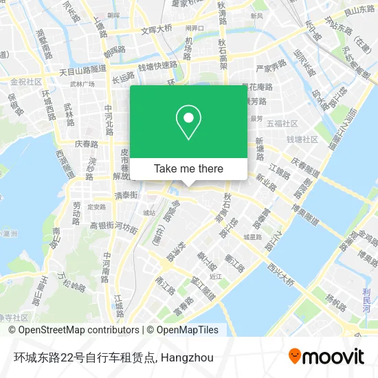 环城东路22号自行车租赁点 map