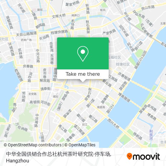 中华全国供销合作总社杭州茶叶研究院-停车场 map
