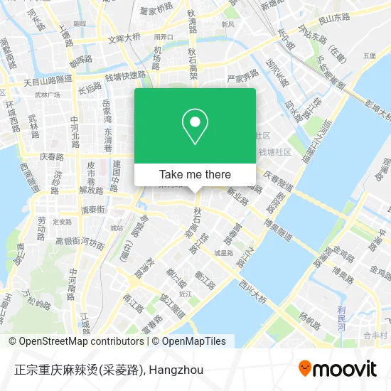 正宗重庆麻辣烫(采菱路) map