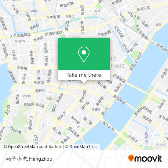 燕子小吃 map