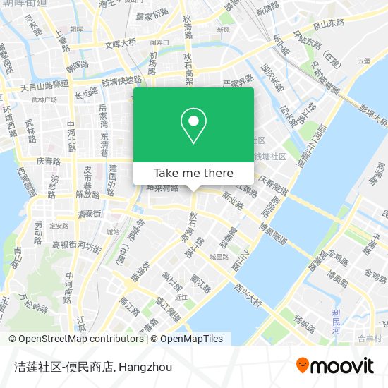 洁莲社区-便民商店 map