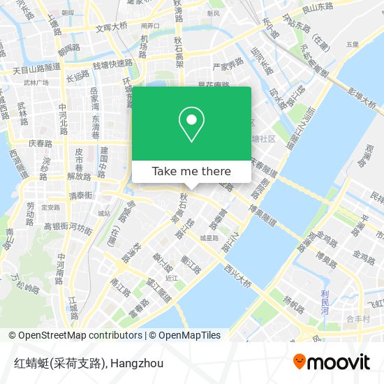 红蜻蜓(采荷支路) map