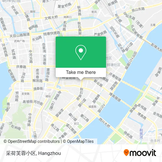 采荷芙蓉小区 map