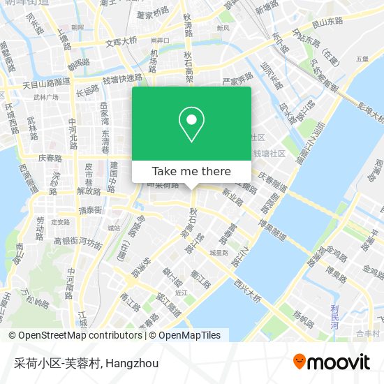 采荷小区-芙蓉村 map