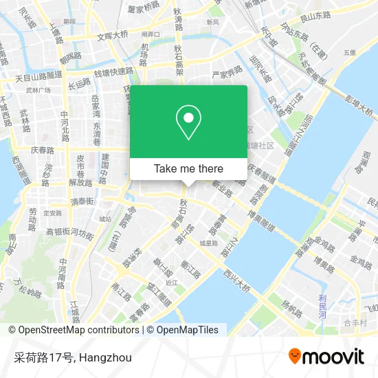 采荷路17号 map
