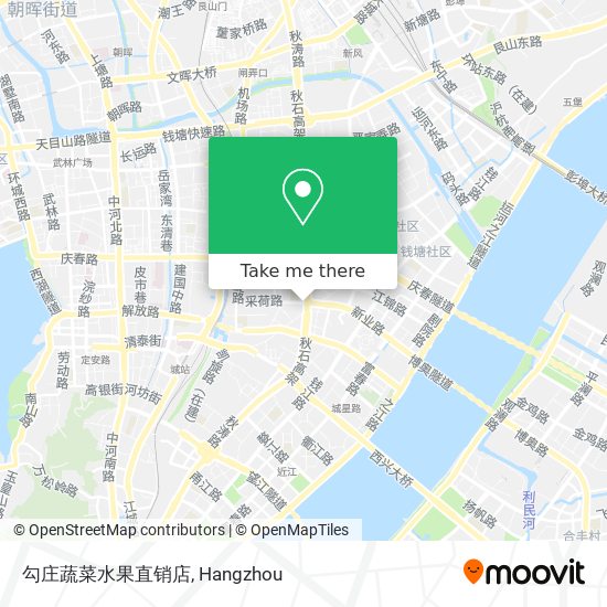 勾庄蔬菜水果直销店 map