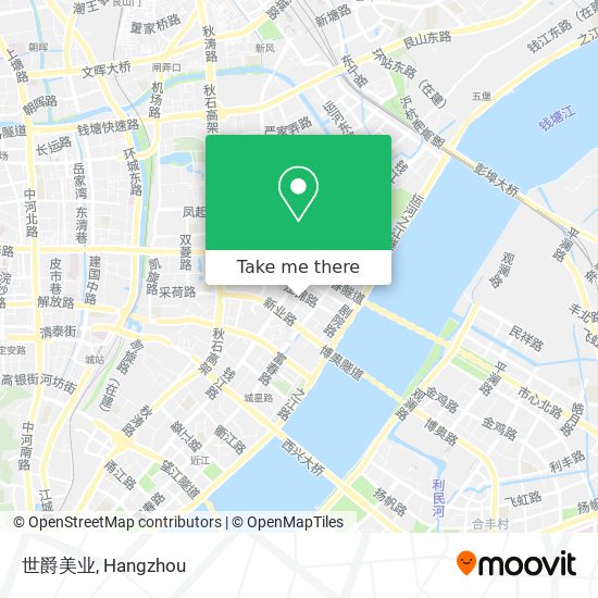 世爵美业 map