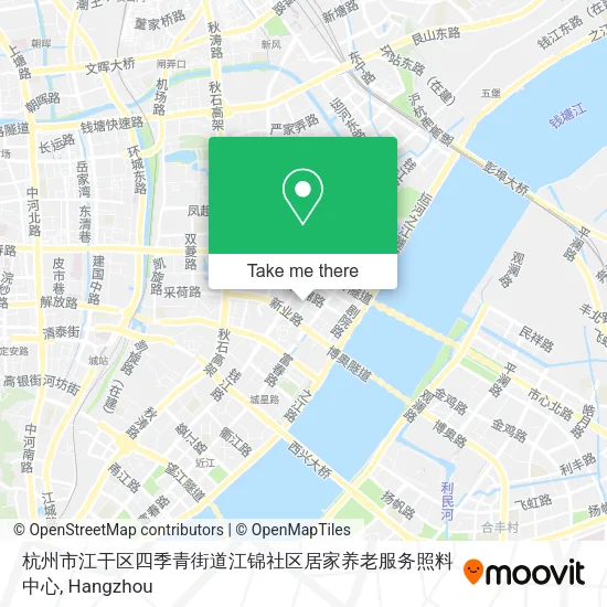 杭州市江干区四季青街道江锦社区居家养老服务照料中心 map