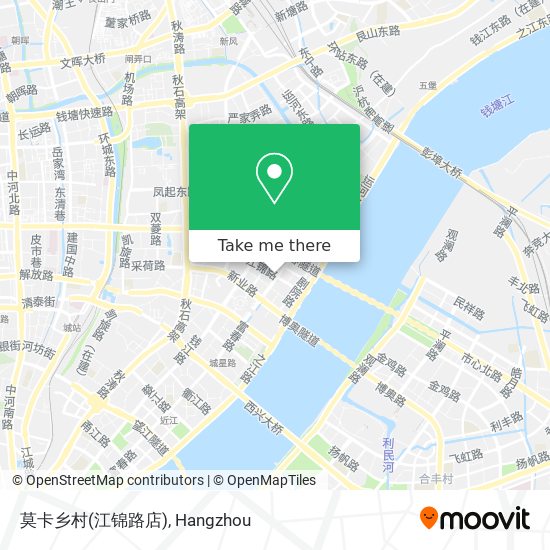 莫卡乡村(江锦路店) map