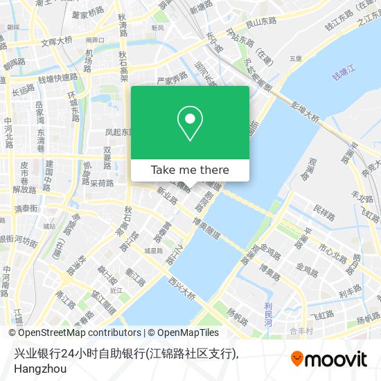 兴业银行24小时自助银行(江锦路社区支行) map