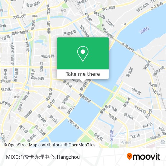 MIXC消费卡办理中心 map