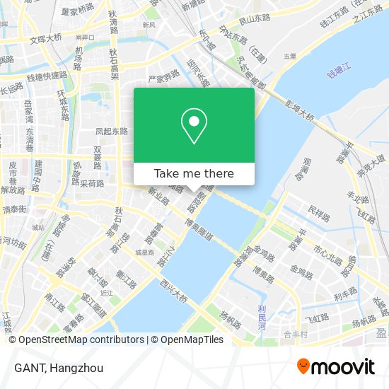 GANT map