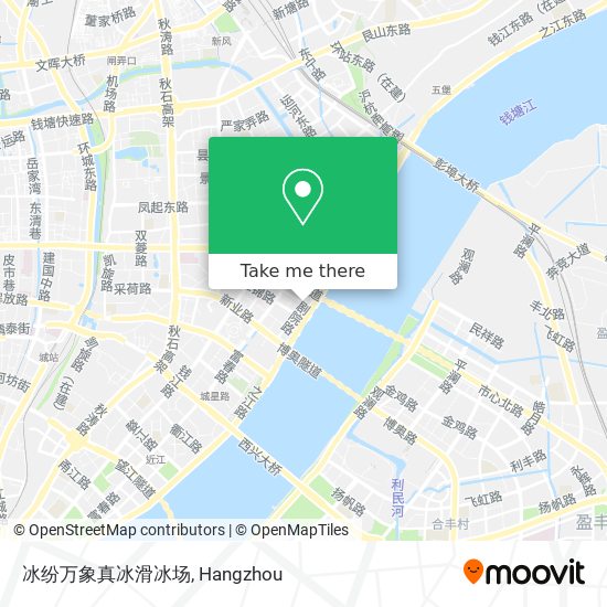 冰纷万象真冰滑冰场 map