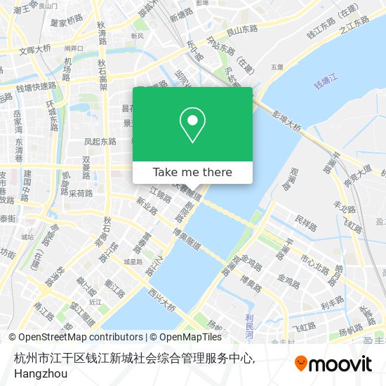 杭州市江干区钱江新城社会综合管理服务中心 map