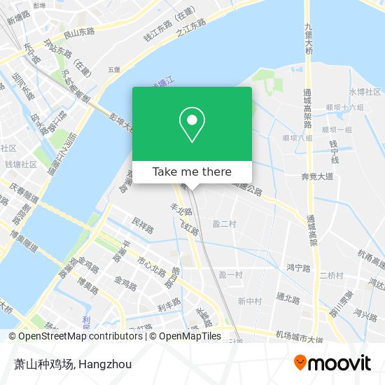 萧山种鸡场 map