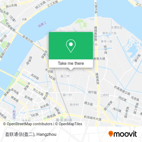 盈联通信(盈二) map
