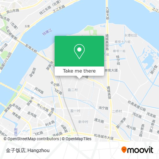 金子饭店 map