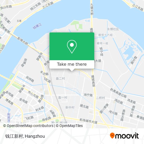 钱江新村 map