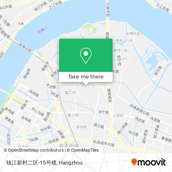 钱江新村二区-15号楼 map