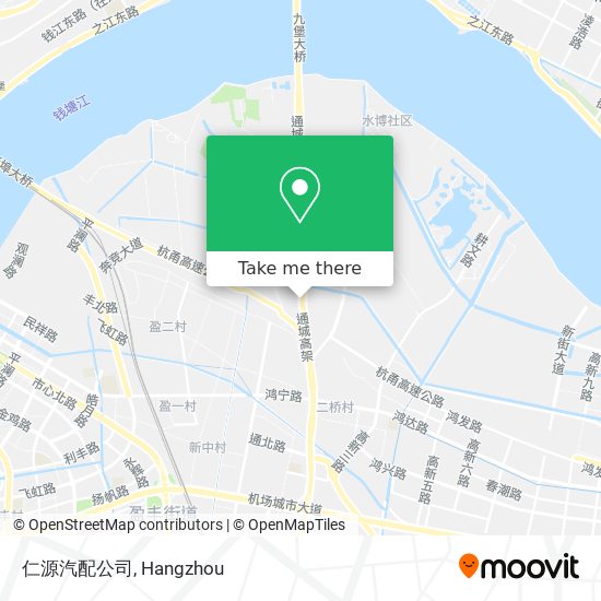 仁源汽配公司 map