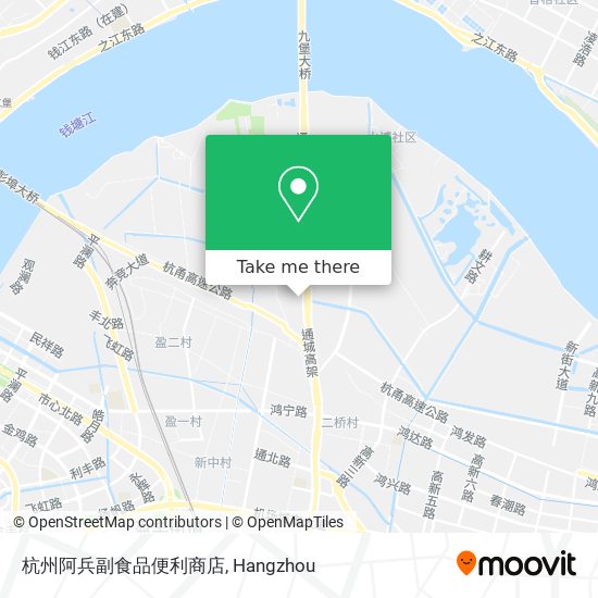 杭州阿兵副食品便利商店 map