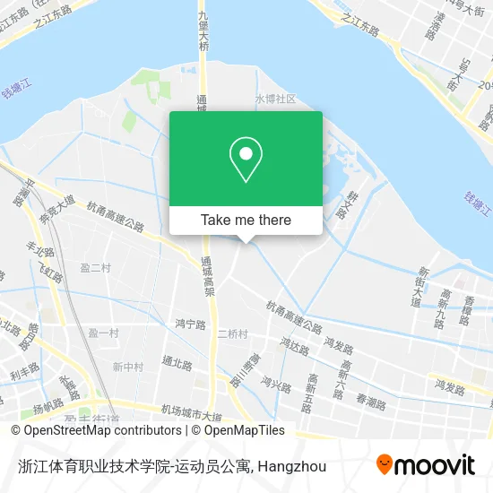 浙江体育职业技术学院-运动员公寓 map