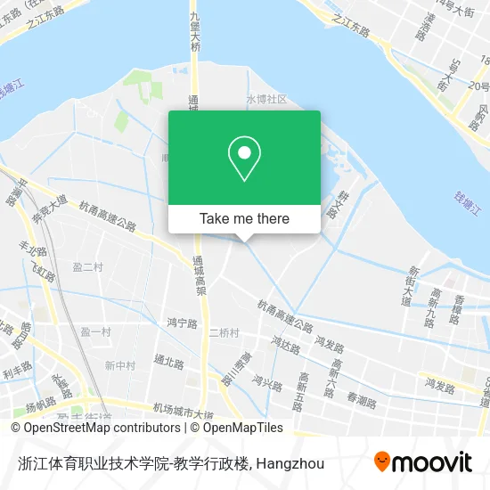 浙江体育职业技术学院-教学行政楼 map