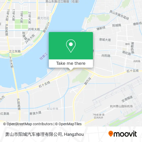 萧山市阳城汽车修理有限公司 map